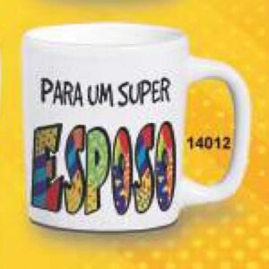 CANECA REDONDA 280ML 9,5 X 11,5CM SUPER ESPOSO CPT14012