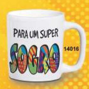 CANECA REDONDA 280ML 9,5 X 11,5CM SUPER SOGRO CPT14016