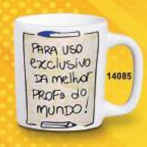 CANECA REDONDA 280ML 9,5 X 11,5CM USO EXCLUSIVO CPT14085