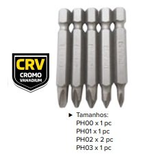 JG BITS PHILIPS (5 PCS) ARTTOOLS F 4827