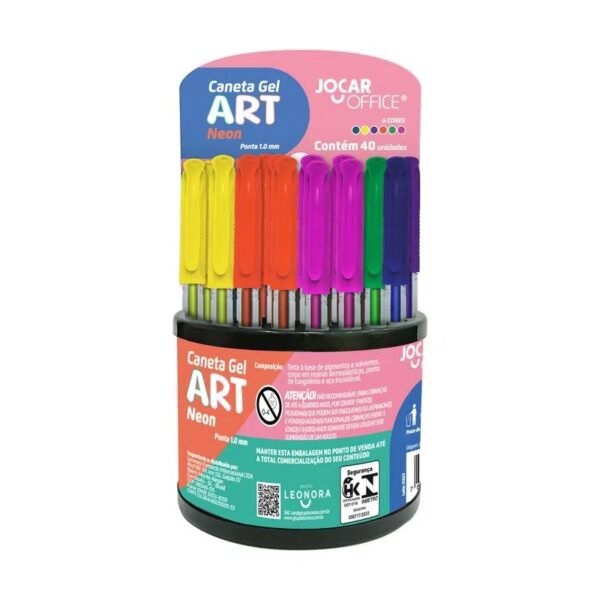 CANETA GEL ART 1.0 NEON LEOELEO 97930