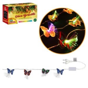 PISCA BORBOLETA 28 LEDS COLOR 4,5 M 127 V ZEIN