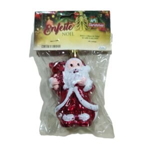 ENFEITE PAPAI NOEL 9 X 4 CM ZEIN Z331207