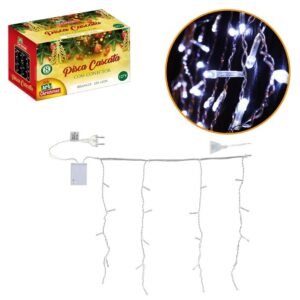 PISCA CASCATA 150 LED BRANCO FRIO 4,5M X 40CM 127V ZEIN