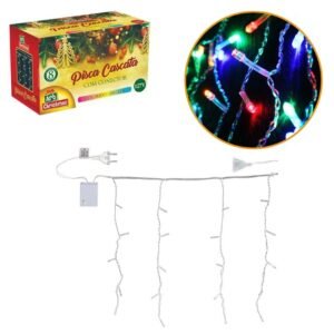 PISCA CASCATA 150 LED COLOR 4,5M X 40CM 127V ZEIN
