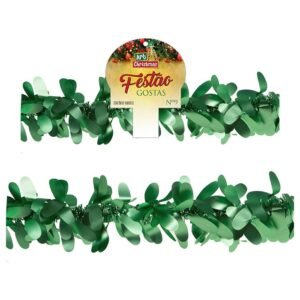 FESTAO GOTAS 9 CM X 2 M VERDE ZEIN Z429102