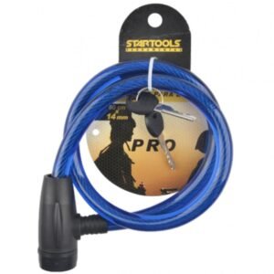 CADEADO TRAVA DE BICICLETA/MOTO 80 CM X 14 MM ARTTOOLS S