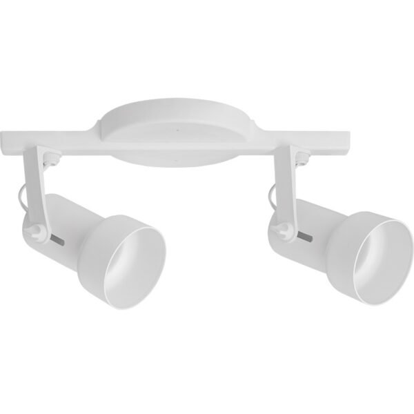 TRILHO INJETADO SPOT CANECA 2 X E27 BRANCO OPL 3249