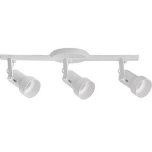 TRILHO INJETADO SPOT CANECA 3 X E27 BRANCO OPL 3251