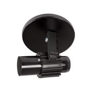 SPOT INJETADO ALETADO 1 X E27 PRETO OPL 3258