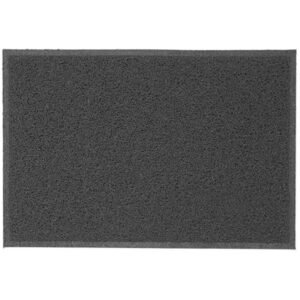 TAPETE VINIL LIGHT CINZA 30 CM X 70 CM KAPAZI