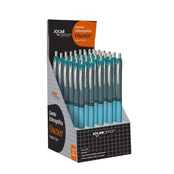 CANETA ESF OWNER 0.7 AZUL JOCAR LEOELEO 97943