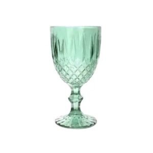 COPO DE VIDRO 310 ML LUMINNI VERDE (JG C/6) SAKES ECO23108