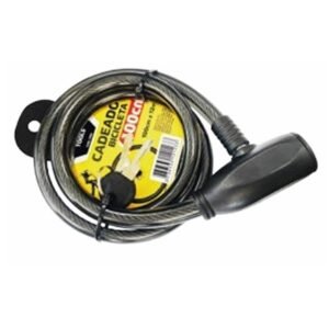 CADEADO DE BICICLETA CHAVE 100 CM X 12 MM ARTTOOLS F 1703