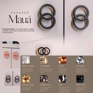 PUXADOR ZAMAC MAUA 32MM ZM85 UNIF CROMADO AKROSUL