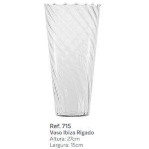 VASO IBIZA RIGADO 27 X 15 MISTRAL