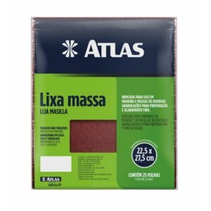 LIXA MASSA GRAO 180 C/25 ATLAS 10/180