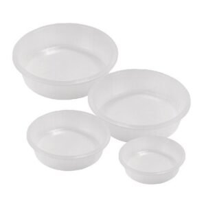 KIT 4 BACIAS TRANSPARENTE ARQPLAST