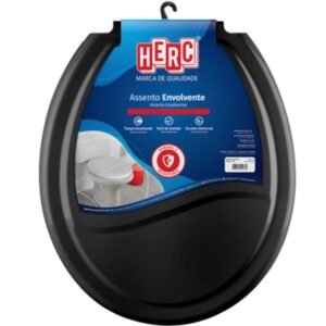 ASSENTO SANITARIO ENVOLV. IDEALE PRETO  HERC   H.430