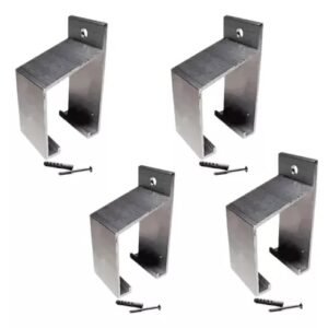 SUPORTE P/ TRILHO PORTA CORRER/EMBUTIR KIT C/4 NH180007