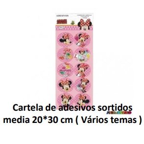 CARTELA DE ADESIVOS MEDIA 20 X 30 DUBEL DB-1782