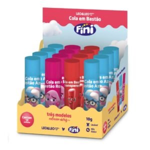 COLA BASTAO COLORIDA 10 GRAMAS FINI LEOELEO