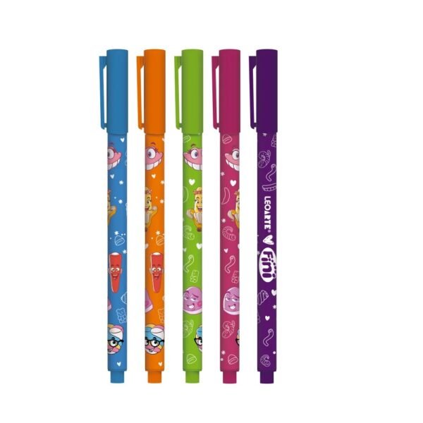 CANETA GEL CORPO ESTAMPADO 0.6 FINI LEOELEO
