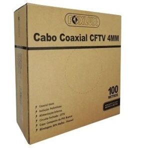 CABO COAXIAL CFTV BIPOLAR 80 PORCENTO 100 M FOXLUX 6615