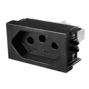 MODULO TOMADA 20A PRETO VIVAZ ILUMI I.751414