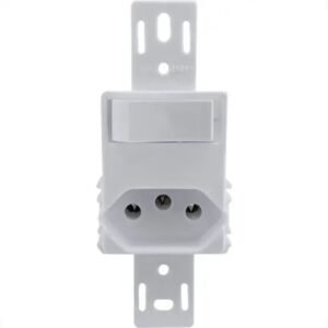 INTERRUPTOR 1 TEC C/TOM 20A BR S/PLACA STYLU ILUMI I.20201/0