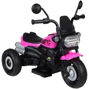 MOTO ELETRICA INFANTIL 3 RODAS 6V ROSA (BRINQ)BEL FIX 942210