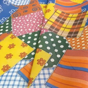TNT ESTAMPADO RETALHOS JUNINOS 1,4 M X 25 M DEXA