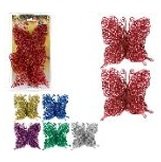 BORBOLETA PLASTICA C/ 2 PCS 10,5 X 12 CM ZEIN Z308636