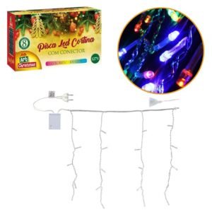 PISCA 100 LED CORTINA COLOR 40 x 2,5 M 127V ZEIN Z404956