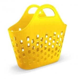 CESTO (SACOLA) PLASTICO  AMARELO  ARQPLAST 25622