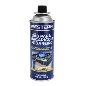 GAS MACARICO FOGAREIRO I 400 ML WESTERN ETILUX GI-4001