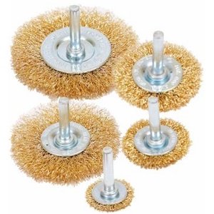 JG ESCOVA ACO 5 PCS HASTE 1 1.1/2 2 2.1/2 3 ARTTOOLS F 2791