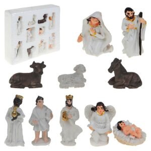 PRESEPIO RESINA C/ 10 PCS 5 CM ZEIN Z370978