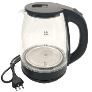 CHALEIRA JARRA ELETRICA  2 LT   VIDRO  220V  ARTTOOLS S 0925