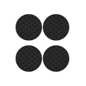 PROTETOR EVA AUTO ADESIVO REDONDO PRETO 4 CM C/ 4 ARTTOOLS S