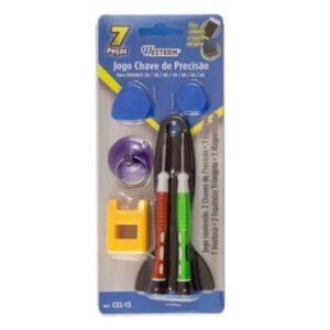 KIT CHAVE PRECISAO 7 PCS WESTERN ETILUX CEL-13