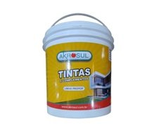 TINTA PROF. ACRILIC CINZA CLARO 3,6 LT  FOSCO PROPOP AKROSUL