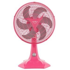 VENTILADOR MESA ROSA 6 PAS 30 CM 220 V BRITANIA BVT304