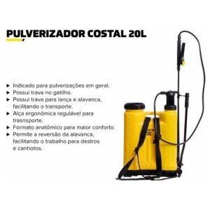 PULVERIZADOR COSTAL 20 LITROS ARTTOOLS F 6920