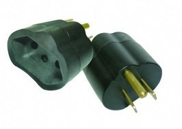 PINO ADAPTADOR REVERSO (2P+T) PRETO RADIAL 1501130