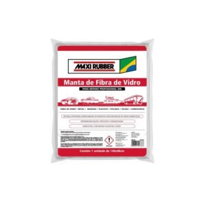 MANTA DE FIBRA DE VIDRO 1,40 M X 33 CM MAXI RUBBER