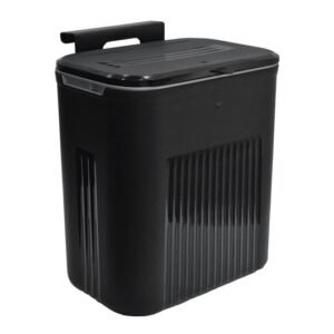 LIXEIRA SUSPENSA PANTONE PRETA 9 LITROS ARQPLAST