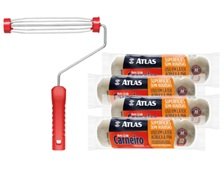 KIT ( 1 GARFO + 4 ROLOS LA CARNEIRO 23CM )   ATLAS  REF 4328