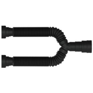 SIFAO SANFONADO PRETO DUPLO  67 CM  UNIFORTTE 06.047