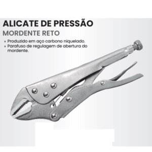 ALICATE DE PRESSAO RETO 10 POL ARTTOOLS T 44302